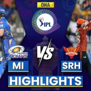 Sunrisers Hyderabad vs Mumbai Indians